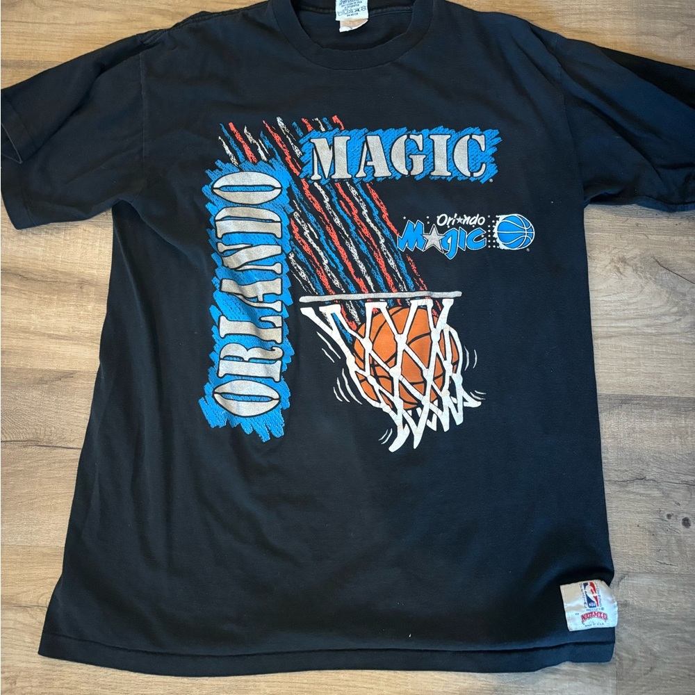 Vintage 1990s Nutmeg Orlando Magic Shirt